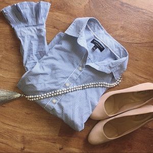 BANANA REPUBLIC BLOUSE PETITE SIZE 12